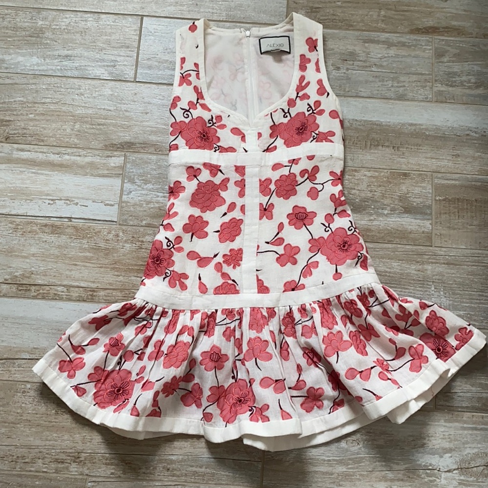 Alexis linen dress